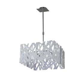 M1259  Tokio Square Telescopic/Semi Flush 4 Light
